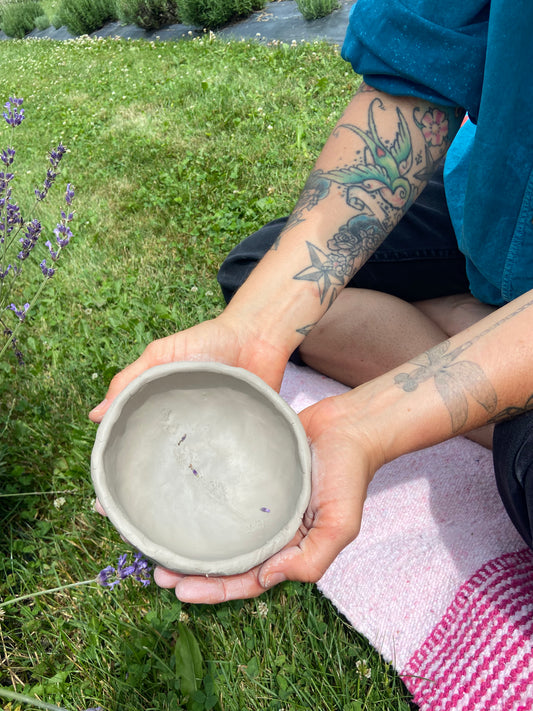 Golden Hour: A Pottery & Lavender Experience