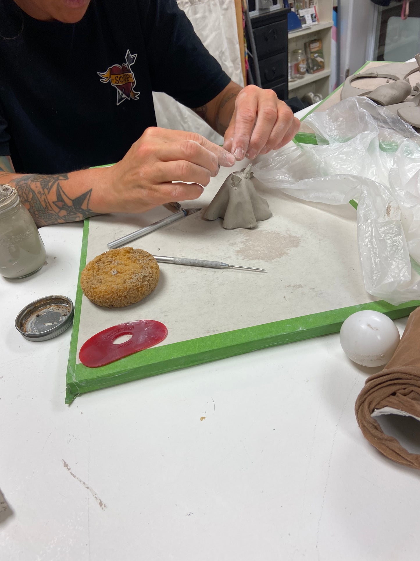 Clay Ghost Workshop October 3rd 6-8pm