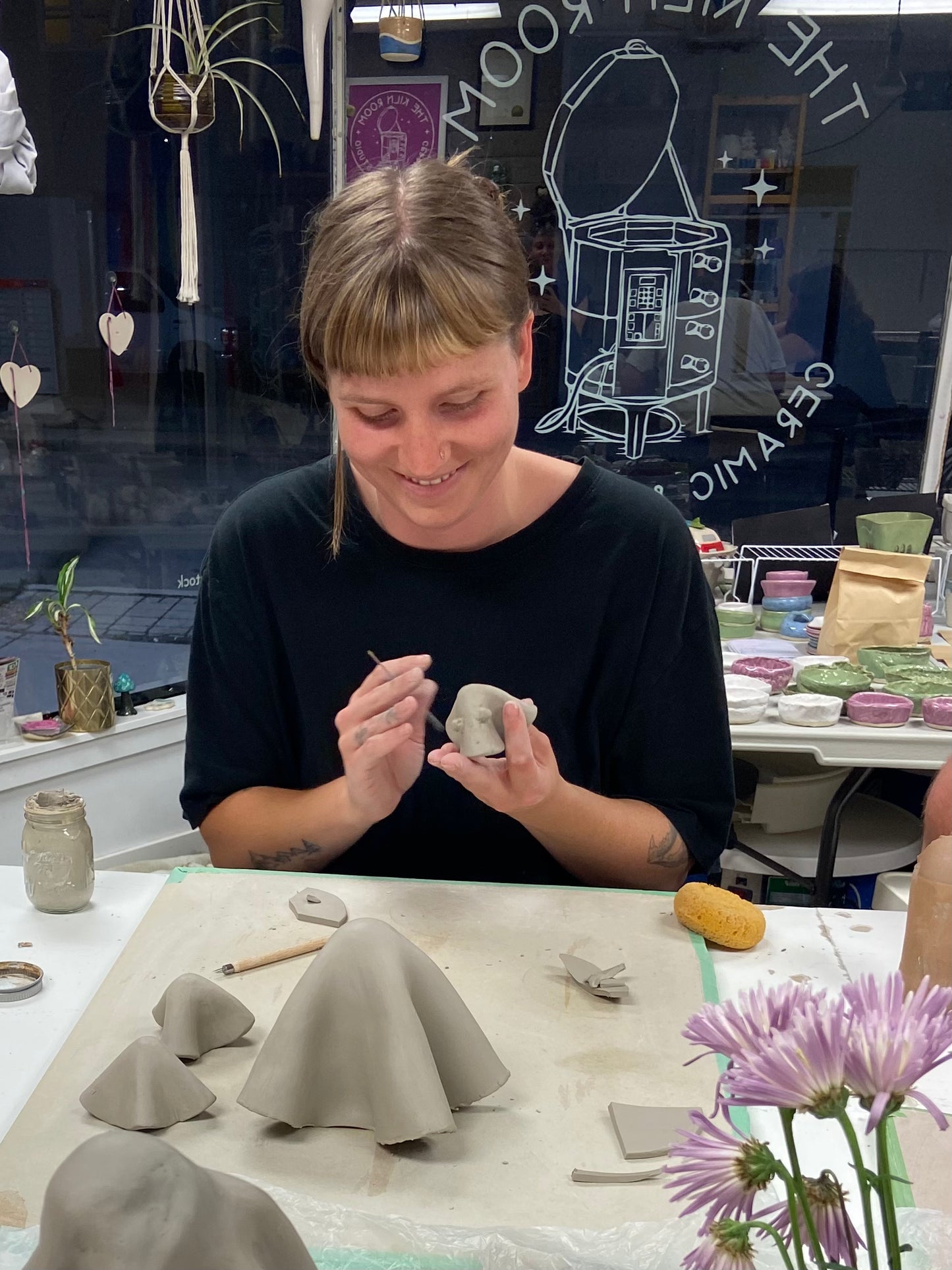 Clay Ghost Workshop October 3rd 6-8pm