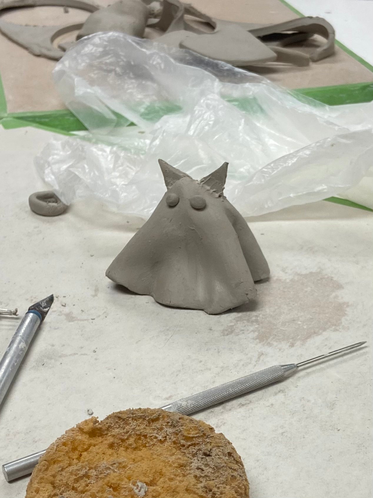 Clay Ghost Workshop October 3rd 6-8pm