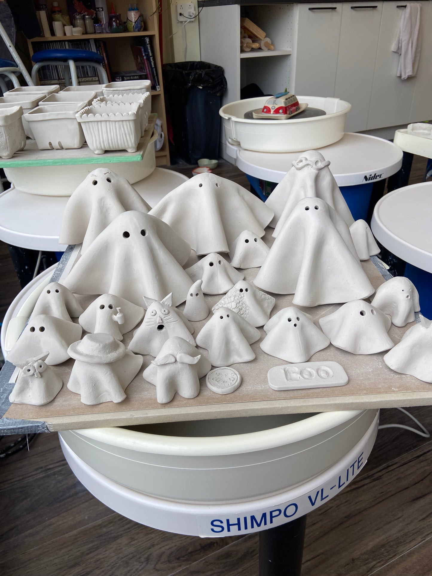 Clay Ghost Workshop October 3rd 6-8pm