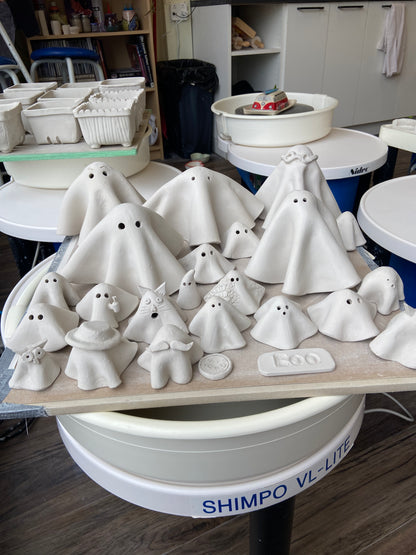 Clay Ghost Workshop October 3rd 6-8pm
