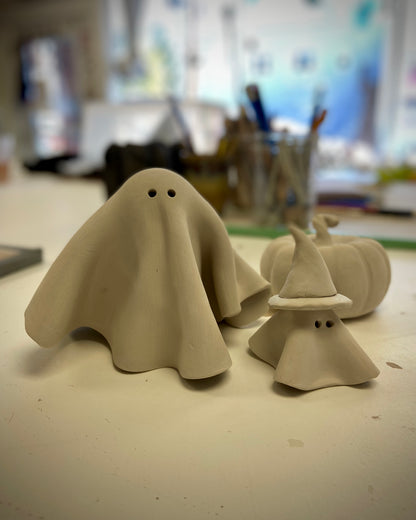 Clay Ghosts | October 10th, 1:00pm to 3:00pm
