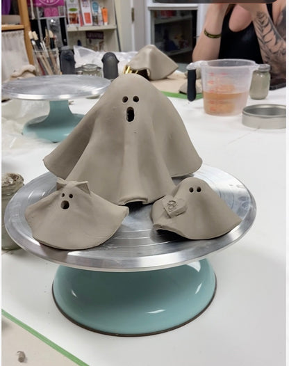 Clay Ghosts | October 10th, 1:00pm to 3:00pm